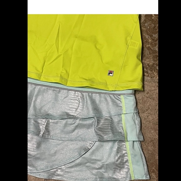Fila top & Lucky In Love Tennis Skort 2-Piece outfit - Picture 2 of 16